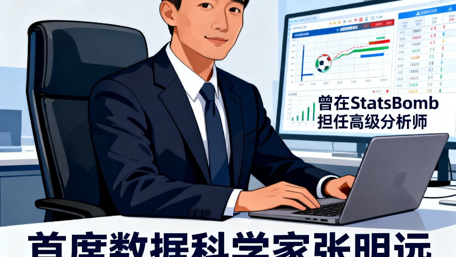 首席数据科学家张明远，拥有10年体育数据经验，曾在StatsBomb担任高级分析师，为团队引入机器学习模型